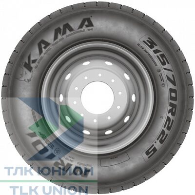Автомобильная шина 315/70R22,5 KAMA NR101