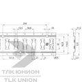 Рейка такелажная / анкерная S-Line 3009 комбинированная, 3048х131х11,5 мм, оцинкованная, 3,0 мм, Suer 142138015