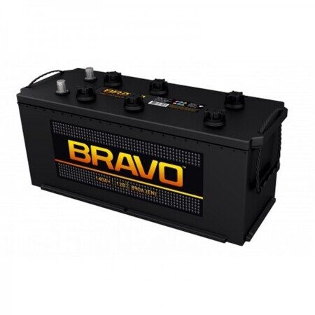 Аккумуляторная батарея BRAVO 6СТ-140 Евро, полярность (+/-)