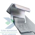 Ремень натяжения тента с плоским крюком оцинкованным (R-15), серый, Bozamet 60.44.00 SZARY