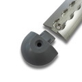 Заглушка пластиковая для такелажной алюминиевой рейки, EBTF022