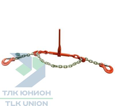 Цепная стяжка PowerLash L-150/C, 13400 daN, класс 10, 5м, Dolezych 59510213.5