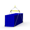 Траверса линейная для 20 и 40 футового контейнера TLKK 30, г/п 30000 кг, РОМЕК