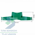 Шарнир пластиковый для сдвижной крыши Edscha, 620мм, Bozamet 69.E.00