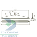 Траверса линейная для колёсной пары TKKР 1,6, г/п 1600 кг, РОМЕК