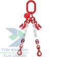 Строп 2СЦ DoKett, крюки OZW, крюки-укоротители, 4,25т, 4м, Dolezych 19321002.4
