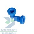 Втулка для петли пластиковая синяя, d-17 мм, h-20 мм, Suer 646389014