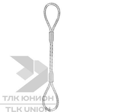 Строп СКП (Фламандский глаз), 0,75т, 1м, Dolezych 02350801.1