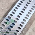 Настил перфорированный узкий для эвакуаторов, 2500х312 мм, черный, СП12НЧУ