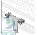 Роликовая тележка / каретка для сдвижной крыши Edscha, CS125 / CS175, Suer 660048420