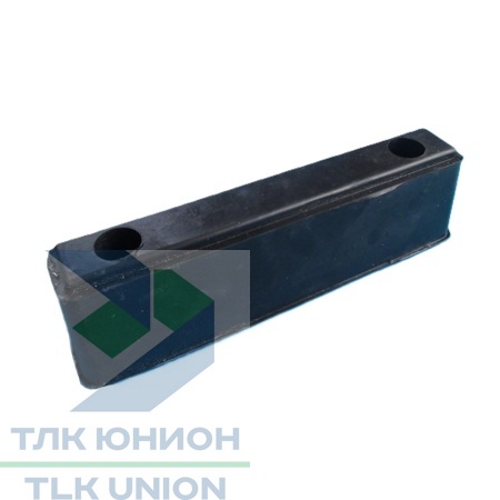 Отбойник резиновый (буфер) 200x40x55 мм, 8005