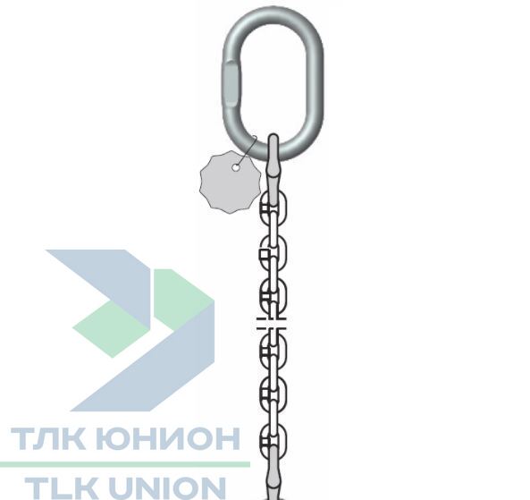 Строп 1СЦ DoKettPlus, крюк WGSE, 1,4т, 1м, Dolezych 59670601.1
