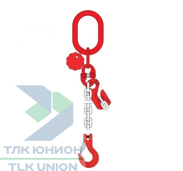 Строп 1СЦ DoKett, крюк GS, 1,12т, 5м, Dolezych 19440601.5
