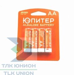 Батарейка Юпитер JP2101, AA LR6 1.5V alkaline (4 шт)
