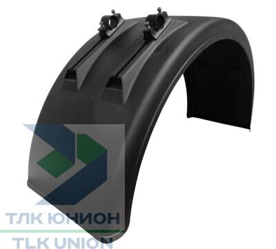 Крыло заднего колеса H-PE 60.1140.18-IKK SG, 600х570х1800х1140х570 мм, с кронштейнами 40/42 мм, Suer 181378017