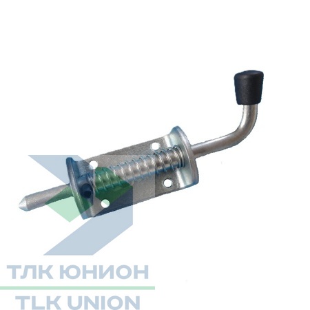 Фиксатор пружинный с основой для привинчивания, оцинкованная сталь, СП.6.ЗП160