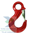 Крюк с предохранительной защелкой и проушиной OS-DD, T(8), 20 мм, Dolezych 09057720