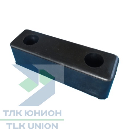Отбойник резиновый (буфер) 250х80х65 мм, 80250