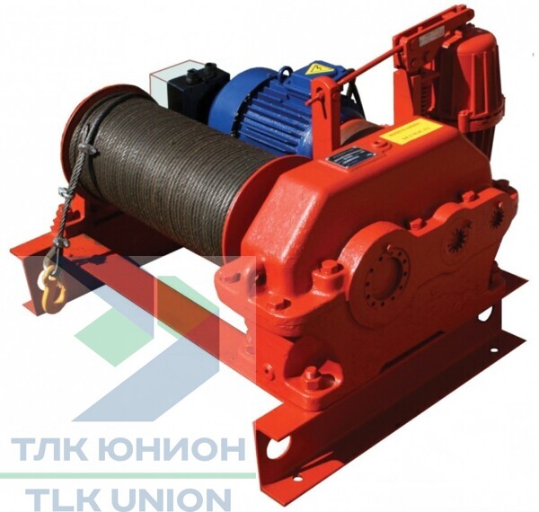 Лебёдка электрическая ТЛ-12А, 200 кг, 100 м, 14,4 м/мин