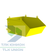 Тара для отходов и мусора TY 2,0/2,5, объем 2000 л, г/п 2500 кг, РОМЕК