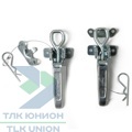 Замок борта (защёлка самосвальная) на болтах, сталь, СЭД-ВАД