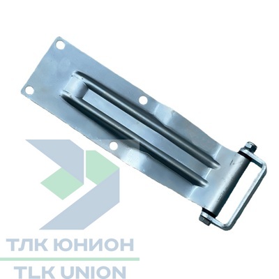 Петля ворот (дверей) прямоугольная, 310х95 мм, оцинкованная сталь, ПГ4.310
