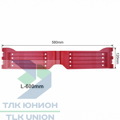 Шарнир пластиковый для сдвижной крыши Versus, 600мм, Bozamet 69.V.03_600