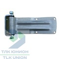 Петля ворот (дверей) прямоугольная, 247х88х46,5 мм, оцинкованная сталь, 6306034-12