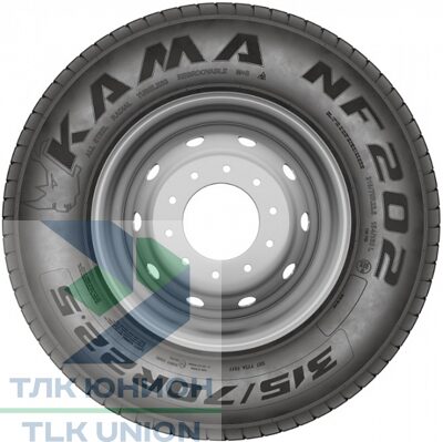 Автомобильная шина 315/80R22,5 KAMA NF202