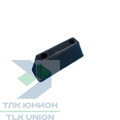 Отбойник резиновый (буфер) маленький 105х35х40 мм, 550103