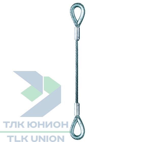 Строп СКП, опрессовка, форма 6899 B, 0,7т, 2м, Dolezych 02140801.2