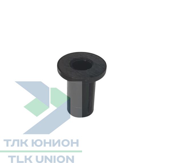 Втулка для петли пластиковая черная, d-25 мм, h-31 мм, Suer 108071327