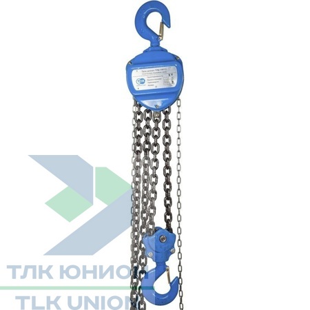 Таль ручная цепная шестеренная ТРШ C 5ТХ6M (модель N), г/п 5 тонн, в/п 6 метров, TOR 101561