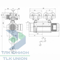 Таль электрическая канатная передвижная 13Т10556, г/п 3,2 тонны, в/п 24 метра, БАЛКАНСКО ЭХО