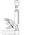 Адаптер нижний под квадрат для трубы натяжения тента d-27 мм, Suer 670900322 / 670310832