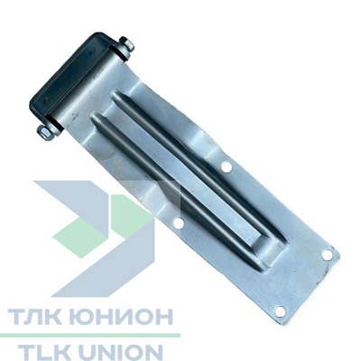 Петля ворот (дверей) прямоугольная, 310х95 мм, оцинкованная сталь, ПГ4.310 вид 1
