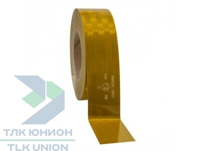 Световозвращающая лента Diamond Grade желтая 3М 943.71 (50м)