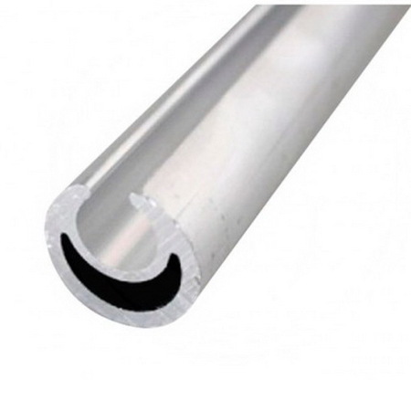 Труба (штанга) для натяжения тента алюминиевая d-27 мм, L-3300 мм, Bozamet 27.3300.D.W