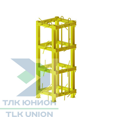 Кондуктор KSK-1 для центрирования колонн 600х600мм, РОМЕК