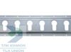 Рейка такелажная / анкерная S-Line с отверстиями под ключ 1803-H, 3000х128х11,5 мм, сталь, 3 м, Suer 142138001