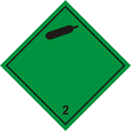 Наклейка: Знак опасности 2.2 