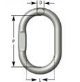 Строп цепной одноветвевой 1СЦ DoKettPlus, крюк с вилкой WGSE, 1м, 1,4т, Dolezych 59670601.1