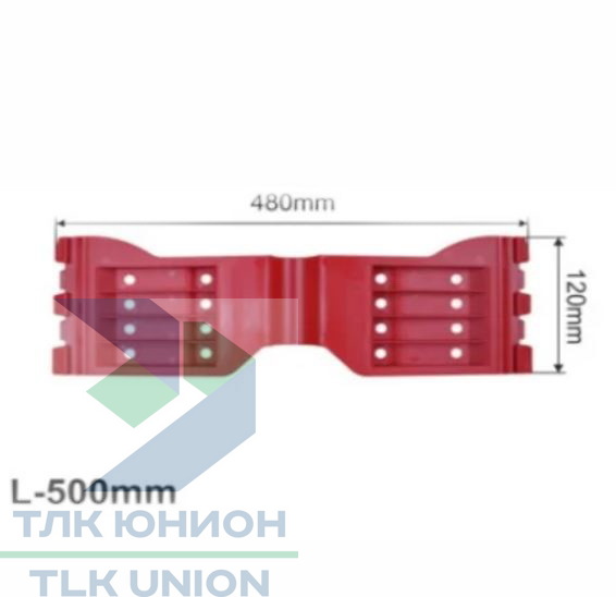 Шарнир пластиковый для сдвижной крыши Versus 242-01005, 500 мм, Suer 670736016