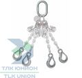 Строп 4СЦ DoKettPlus, крюки WGSE, крюки-укоротители, 21,2т, 12м, Dolezych 59671614.12