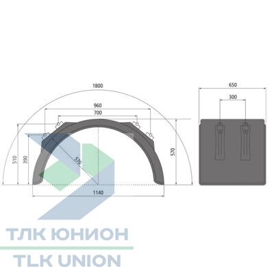 Крыло заднего колеса 181378018 вид 1