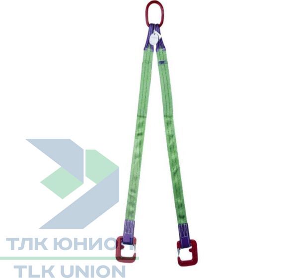 Строп 2СТл DoVario, двухслойный, крюк HSH, 1,4т, 2м, Dolezych 05165002.2