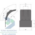 Крыло 650х670х700х670 мм, брызговик 217х690 мм, кроншт. 40/42 мм, Suer 181378070